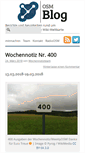 Mobile Screenshot of blog.openstreetmap.de