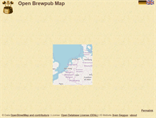 Tablet Screenshot of brewpubs.openstreetmap.de