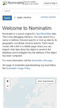 Mobile Screenshot of nominatim.openstreetmap.org
