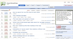 Desktop Screenshot of help.openstreetmap.org